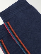 Paul Smith - Striped Cotton-Blend Socks