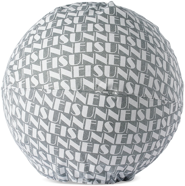 Photo: SUNNEI SSENSE Exclusive Gray & White Almost Swiss Ball