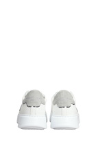Philippe Model Temple Low Sneakers In White Leather