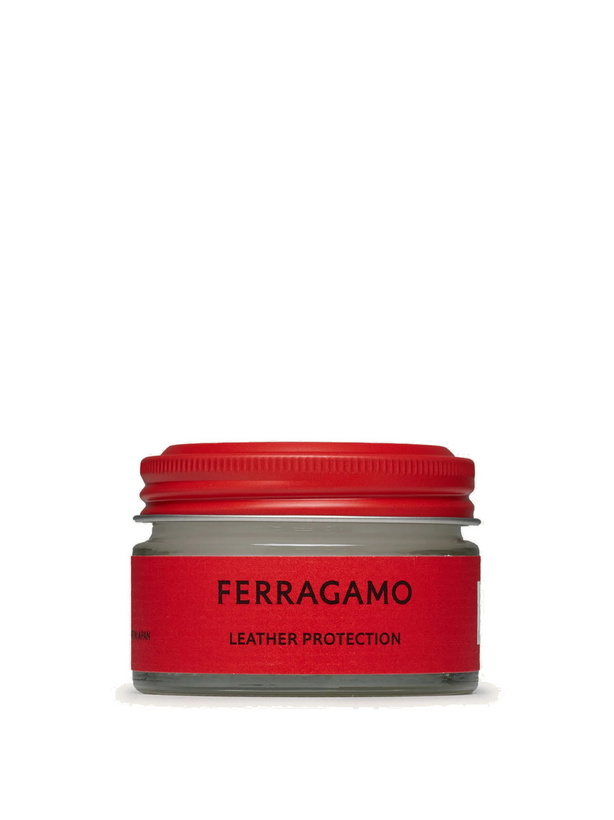 Photo: Ferragamo Mens Leather care cream in Colorless