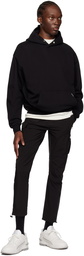 Represent Black Blank Hoodie