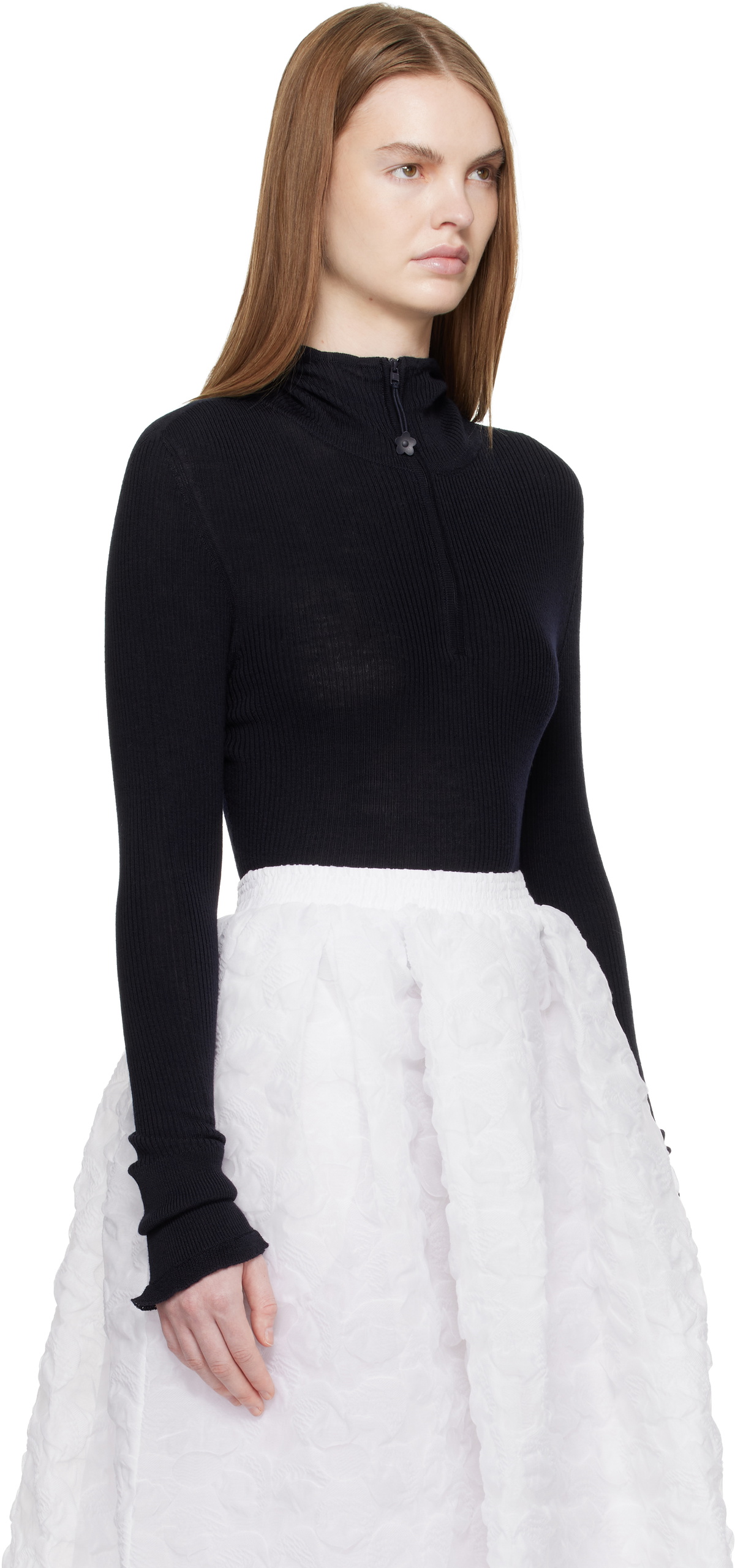Cecilie Bahnsen Navy CBbelma Hoodie