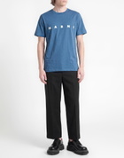 Marni Mens T-shirt Slate in Blue