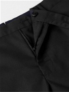 Incotex - Slim-Fit Twill Trousers - Black
