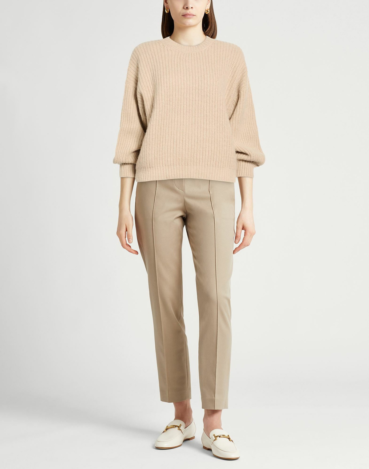 Peserico Womens Sweater Sand