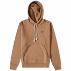 Acne Studios Men's Fairah X Face Hoody in Cardinal Brown