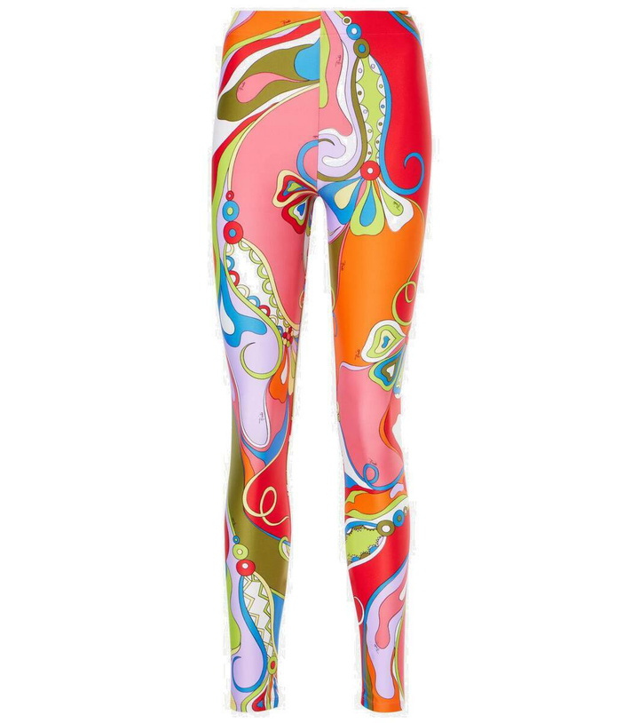 Photo: Pucci Orchidee printed leggings