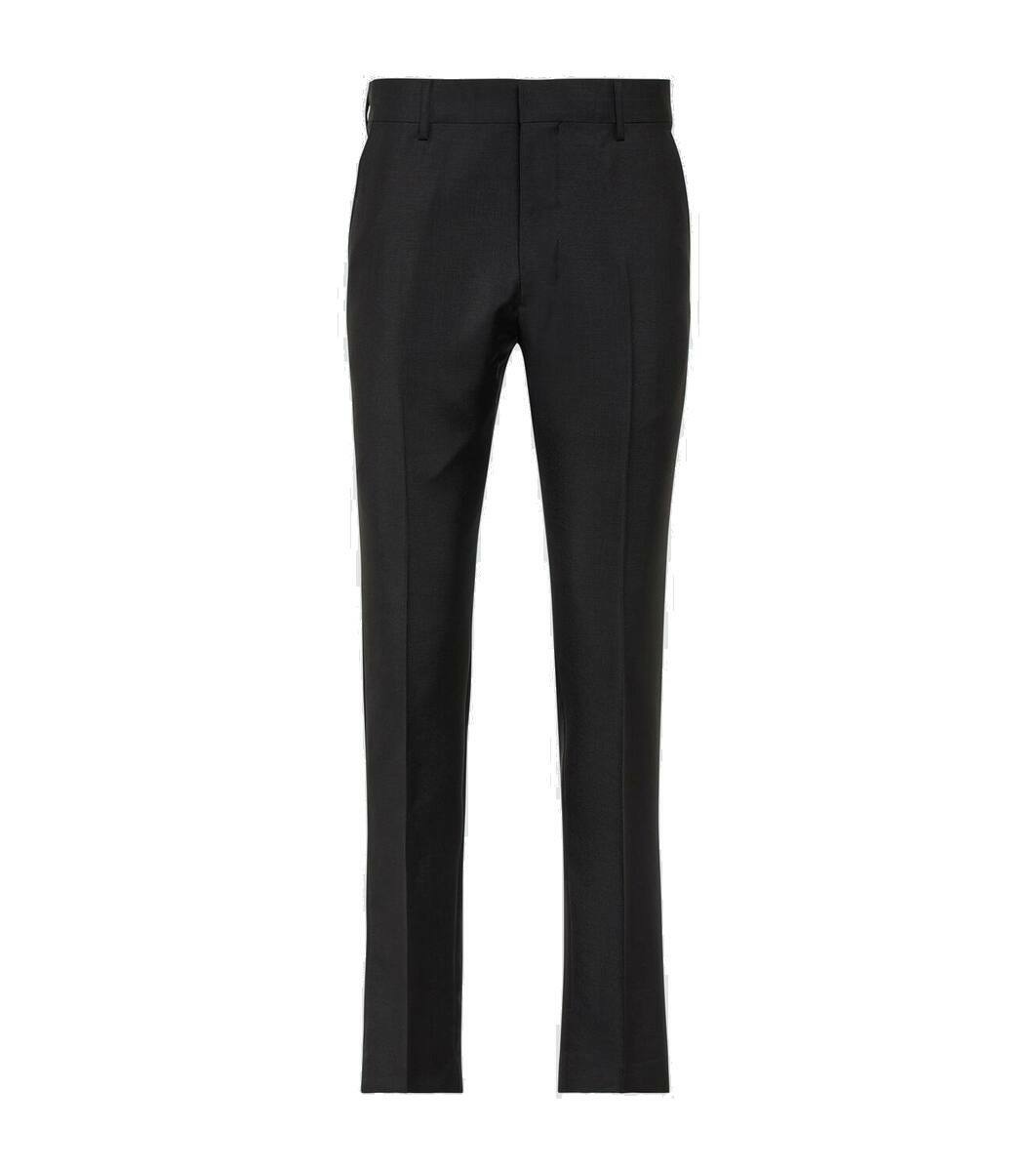 Photo: Ami Paris Mohair and wool straight pants
