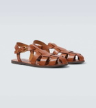 Ralph Lauren Purple Label Leather fisherman sandals