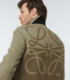 Loewe - Reversible Anagram wool-blend jacket