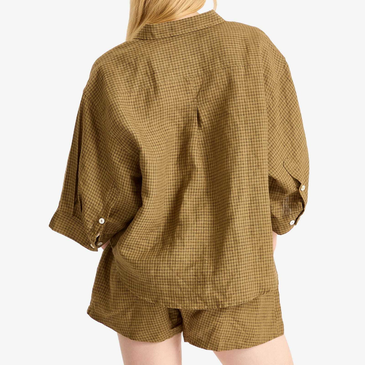 Deiji Studios Women's 03 Set in Pine Check