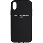 Stella McCartney Black Stella 2001 iPhone X Case