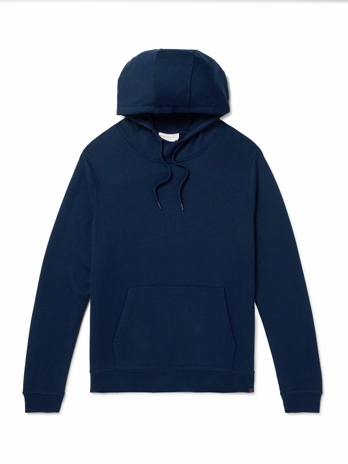 Derek Rose - Quinn Cotton and Modal-Blend Jersey Hoodie - Blue