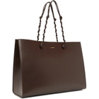 Jil Sander Brown Tangle Tote