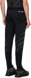 Off-White Black Printed Lounge Pants