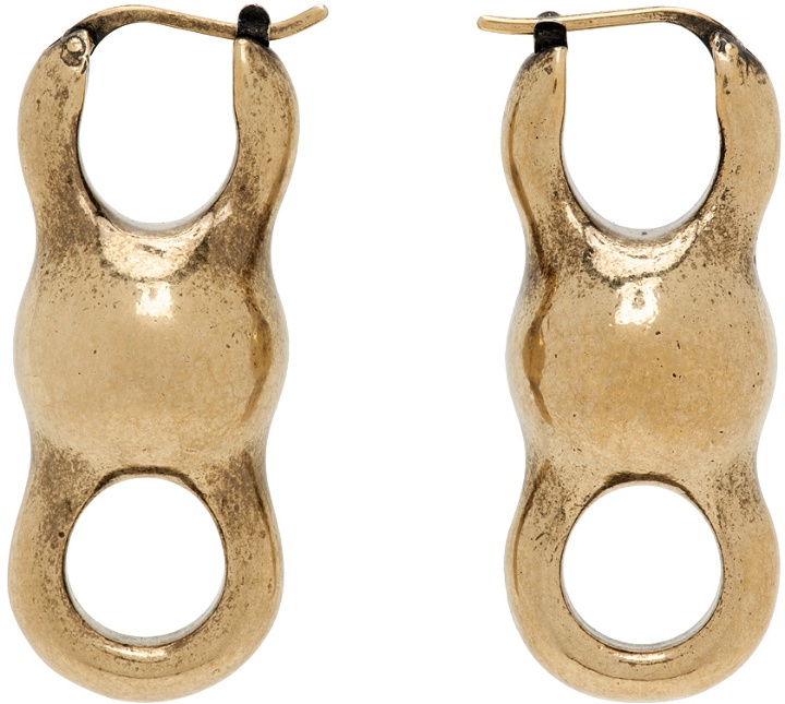 Photo: Acne Studios Gold Antiqued Earrings