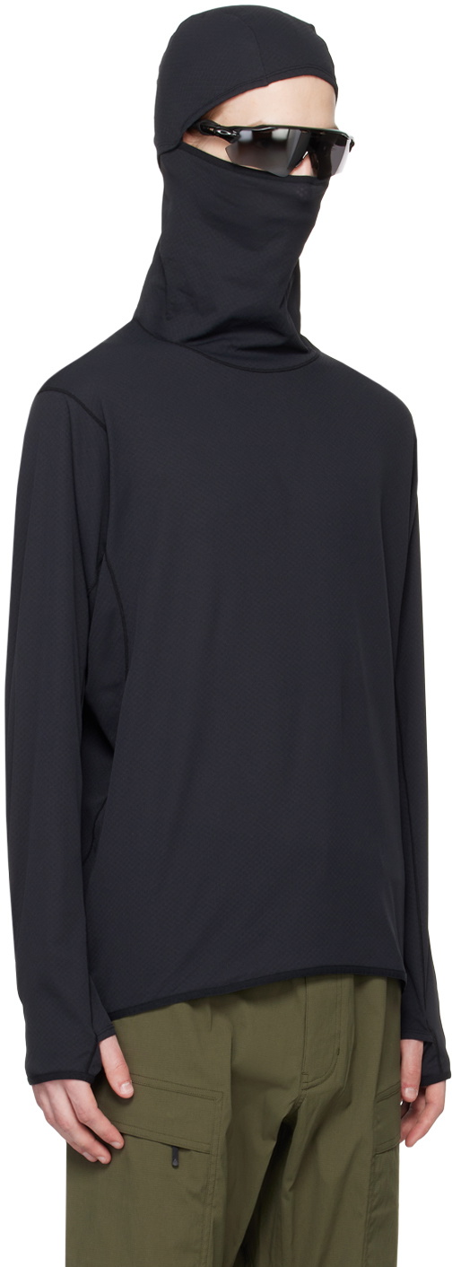 Goldwin Black Water-Repellent Hoodie