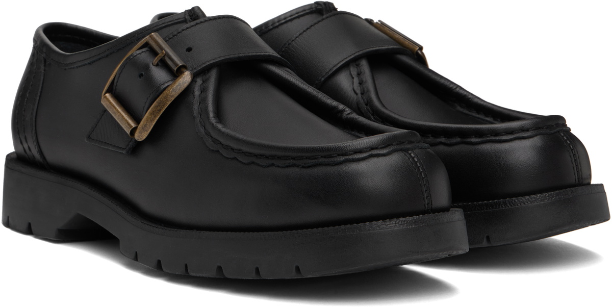 KLEMAN Black Convoi Monkstraps