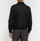 A.P.C. - Gaspard Wool-Blend Bomber Jacket - Black