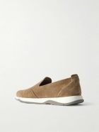 Berluti - Echappée Suede Loafers - Brown