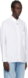 Jacquemus White Les Classiques 'La Chemise Manches Longue' Shirt