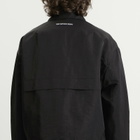 MKI Men's Silky Nylon Pilot Jacket in Black