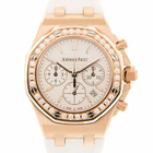 Audemars Piguet Royal Oak Offshore Silver Dial Automatic Ladies Chronograph Watch 26231OR.ZZ.D010CA.01
