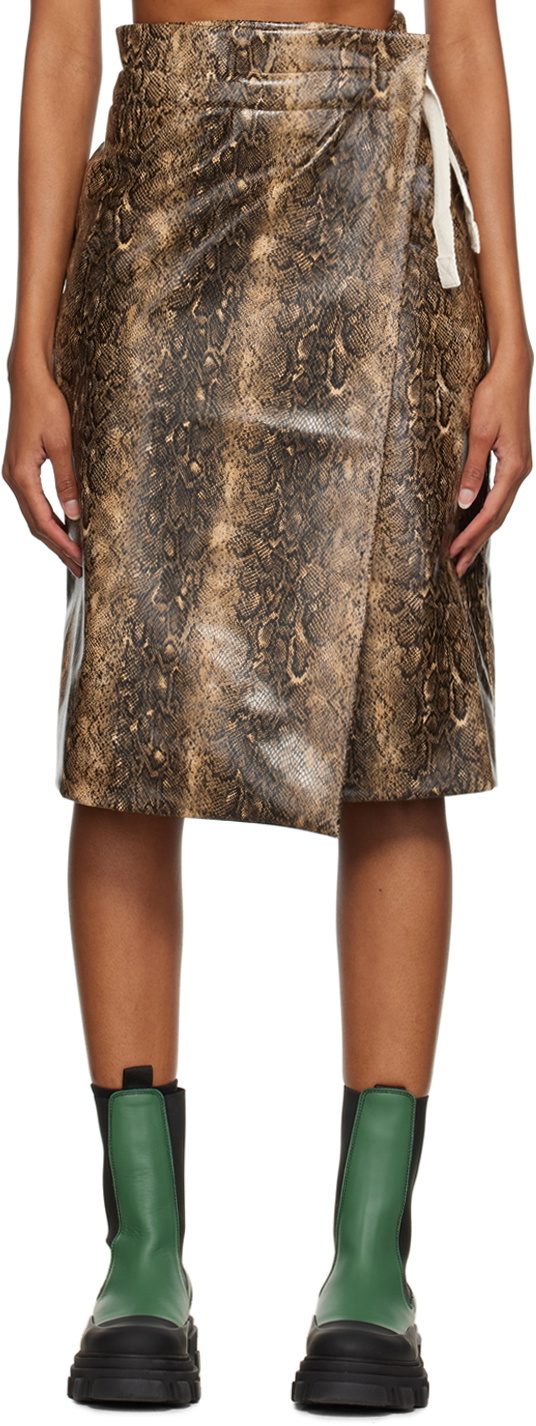 Ganni Brown Skirts main image 1
