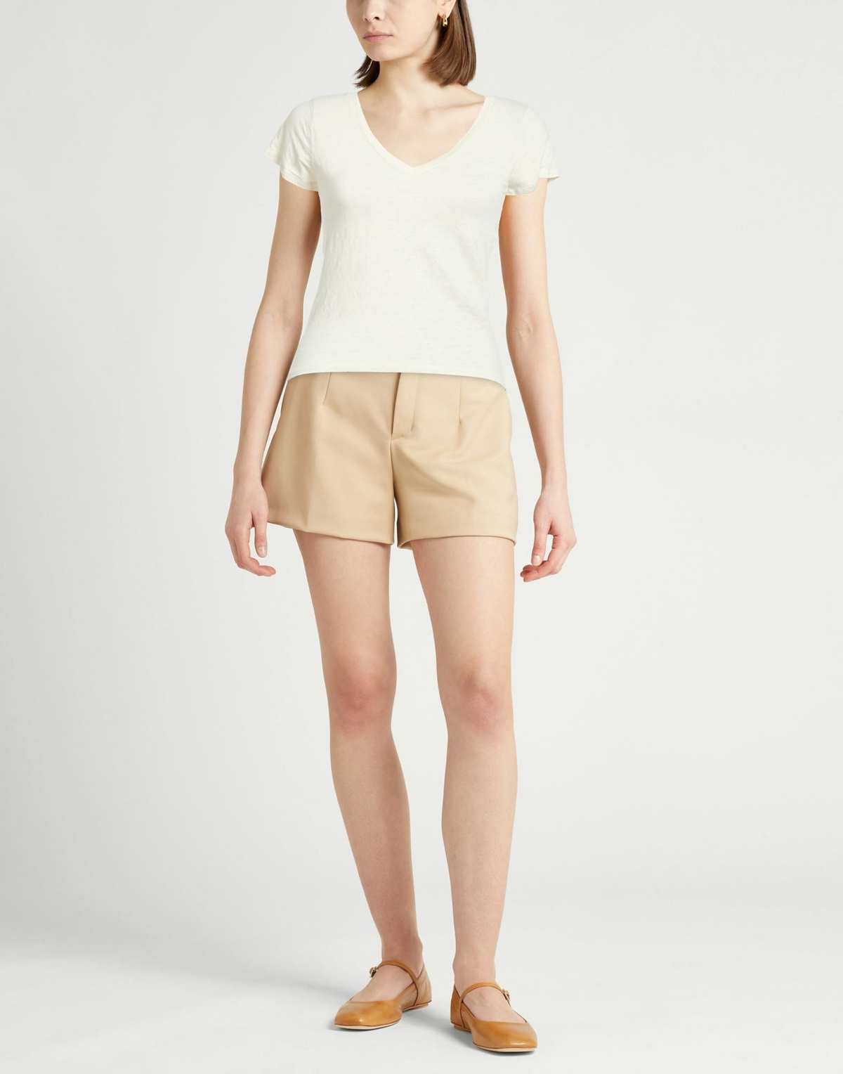 Crossley Womens T-shirt Cream