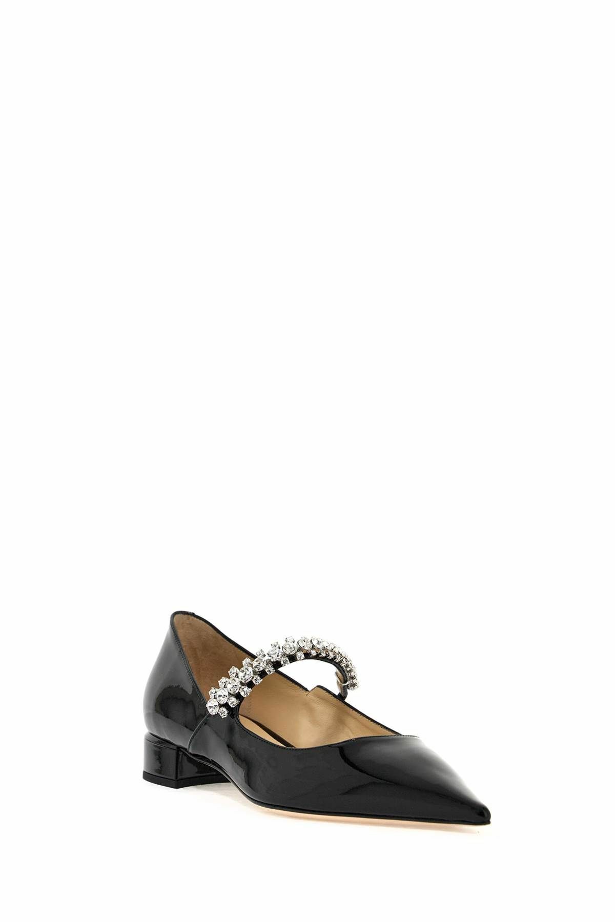 JIMMY CHOO bing pump flat Black