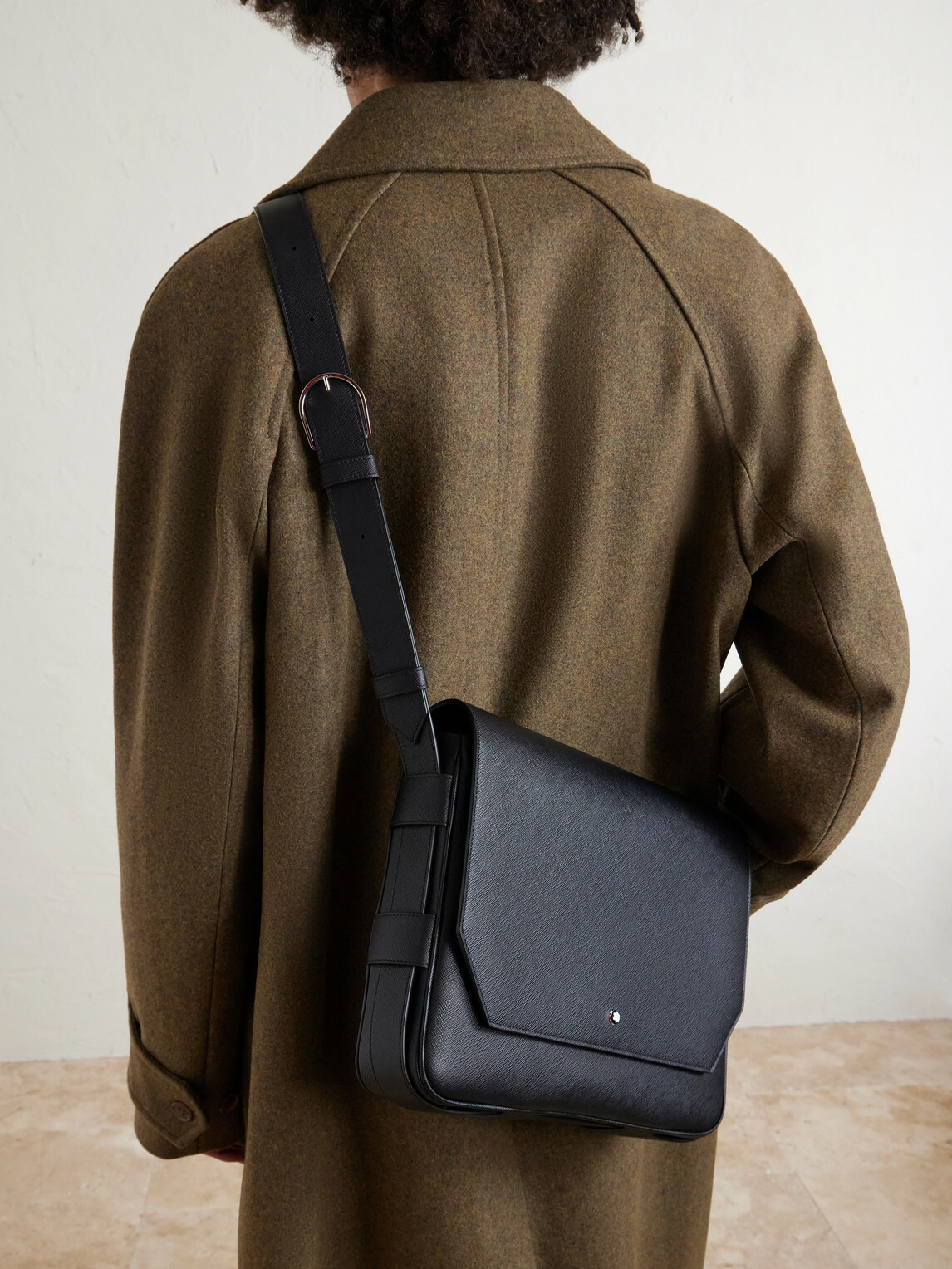 Montblanc - Sartorial Cross-Grain Leather Messenger Bag
