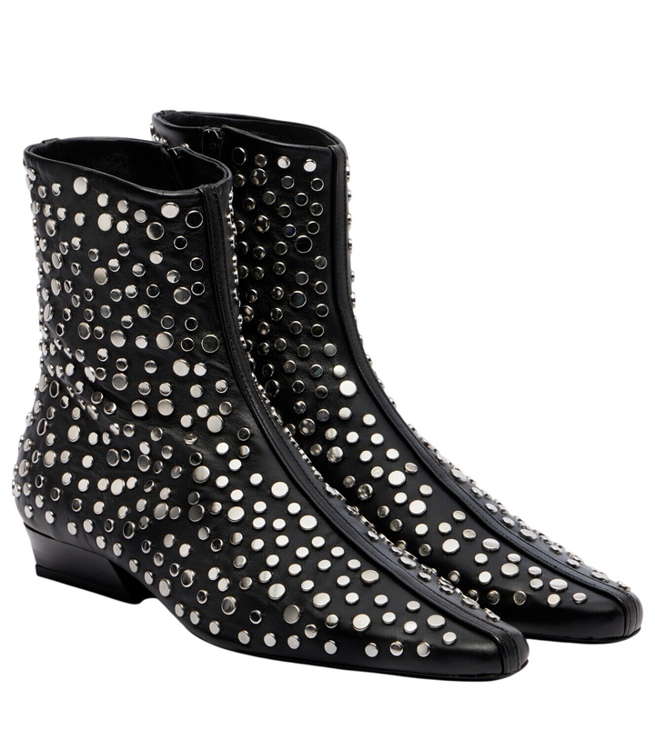 Photo: Staud Wally studded leather ankle boots