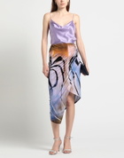 Louisa Ballou Womens Midi skirt Mauve