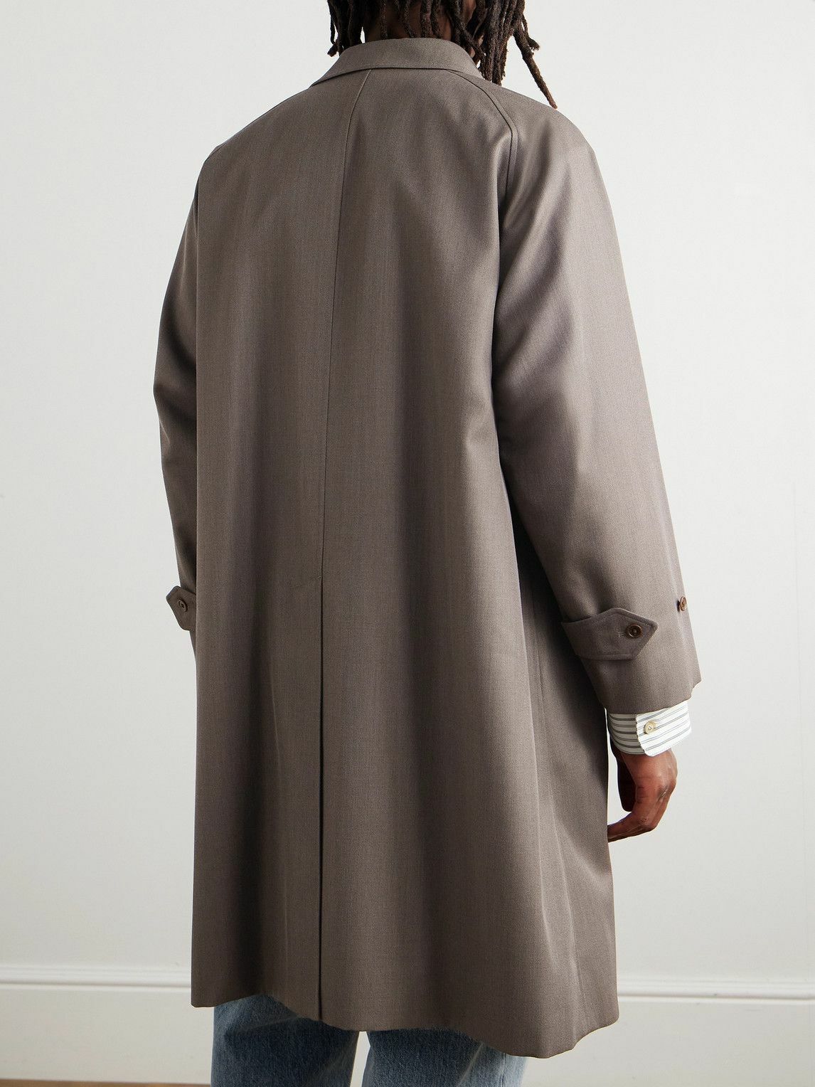 Kaptain Sunshine - Wool-Twill Coat - Gray Kaptain Sunshine