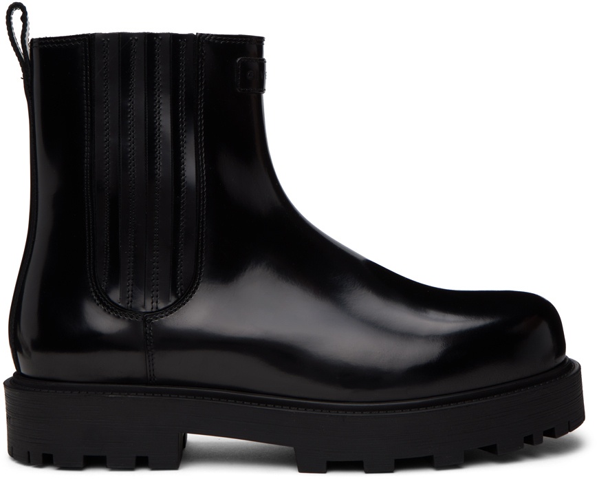 Photo: Givenchy Black Show Chelsea Boots
