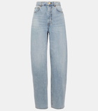 Zimmermann Natura high-rise barrel-leg jeans