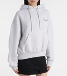 Jacquemus Corto logo cotton fleece hoodie