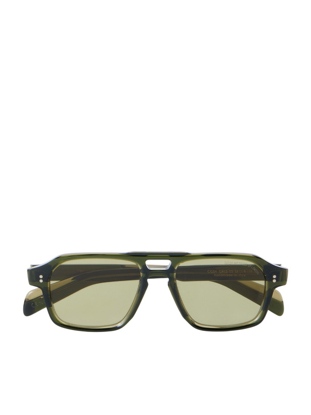 Photo: Cutler and Gross - GR15 Aviator-Style Acetate Sunglasses - Green