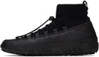 LEMAIRE Black Vibram Wrap On Sneakers