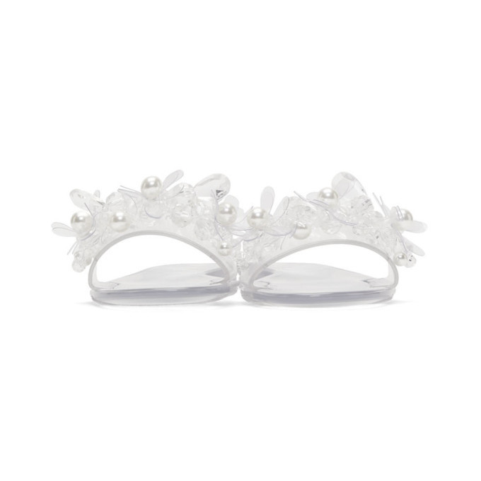 Simone Rocha Transparent Jelly Slides Simone Rocha