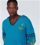 Alanui Nautical virgin wool hoodie