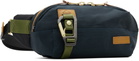 master-piece Navy Link Waist Belt Bag
