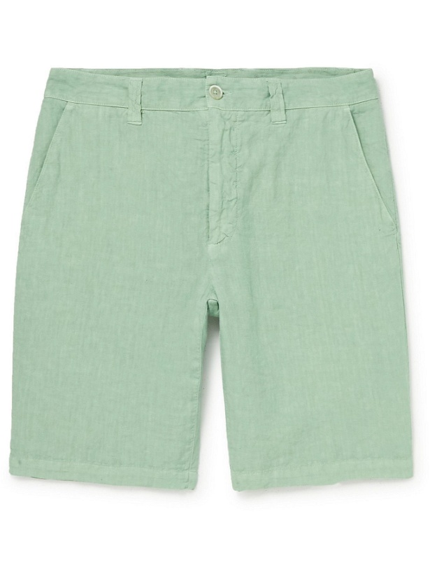 Photo: 120% - Linen Shorts - Green