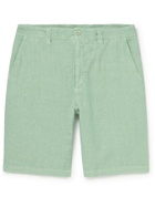120% - Linen Shorts - Green
