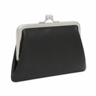 Comme des Garçons Women's Wallet Kiss Clasp Purse in Black 