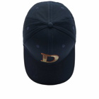 Dime Men's D Logo 6 Panel Cap in Midnight