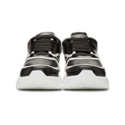 Alexander McQueen Black and White Oversized Sneakers