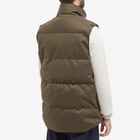 Canada Goose Men's Dynaluxe Wool Garson Vest in Military Green Melange