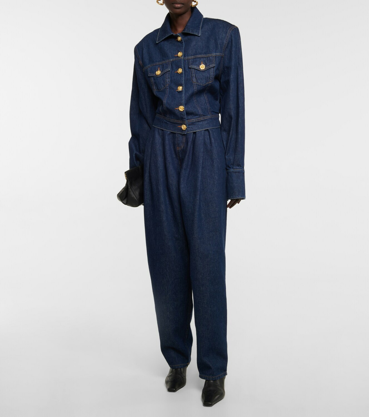 Magda Butrym Cropped denim jacket
