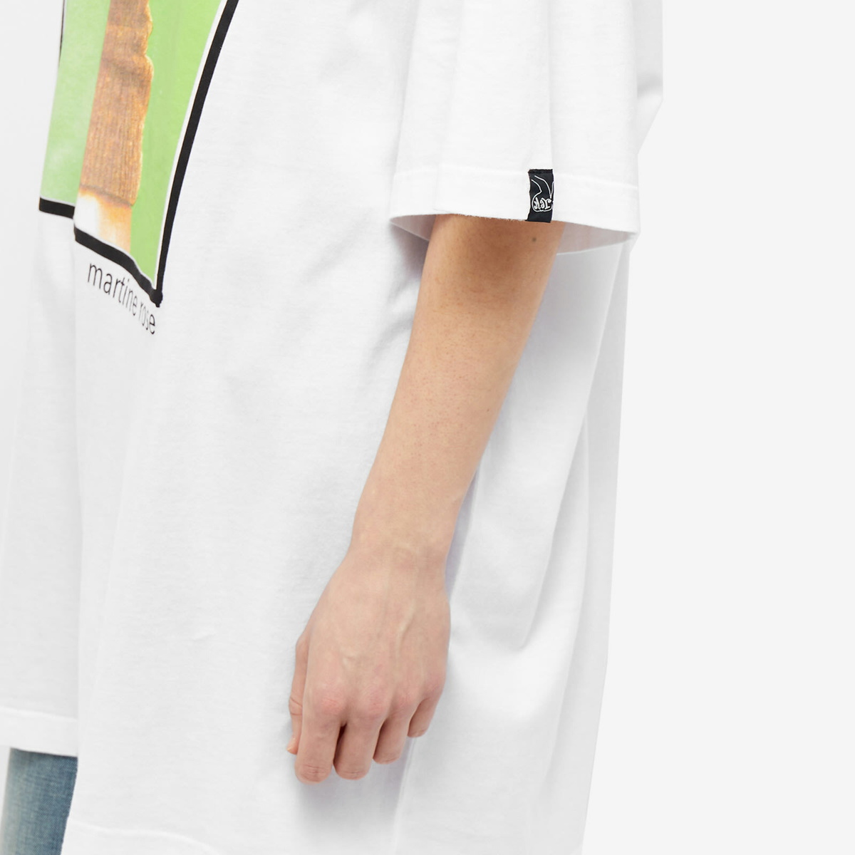 EAGER BEAVER Tシャツ Martine Rose Martine Rose - Classic T-Shirt - Vanilla Eager Beaver